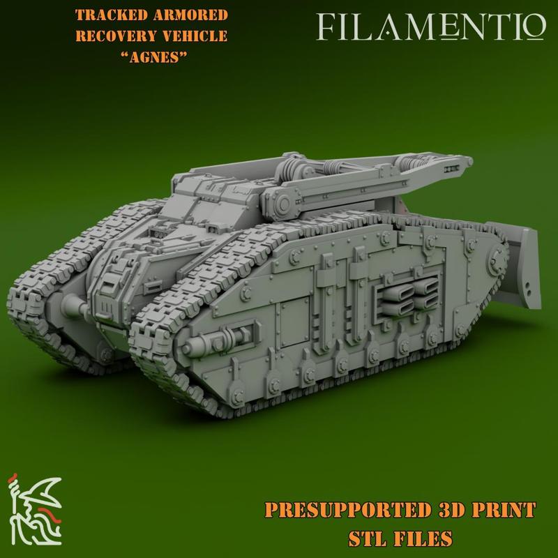 Tracked Armored Recovery Vehicle "Agnes"