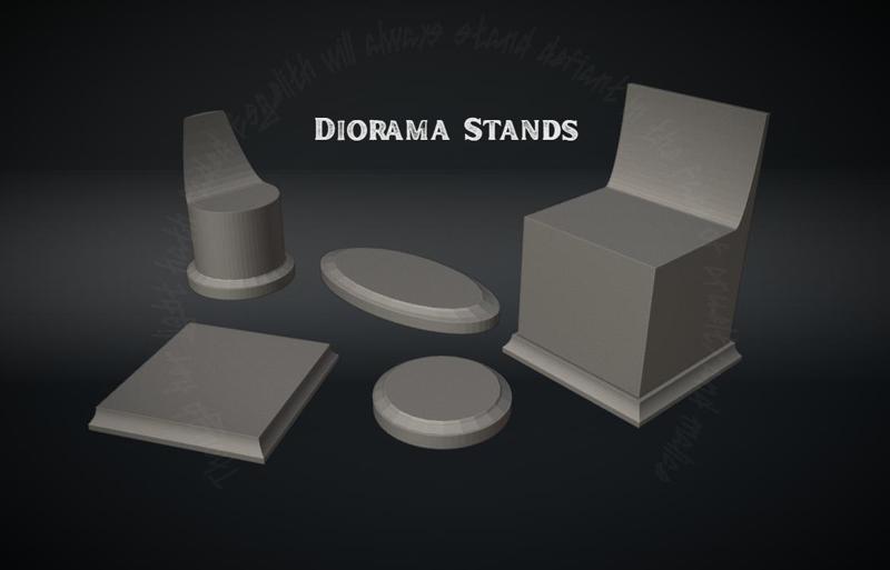 Diorama Stands Bundle