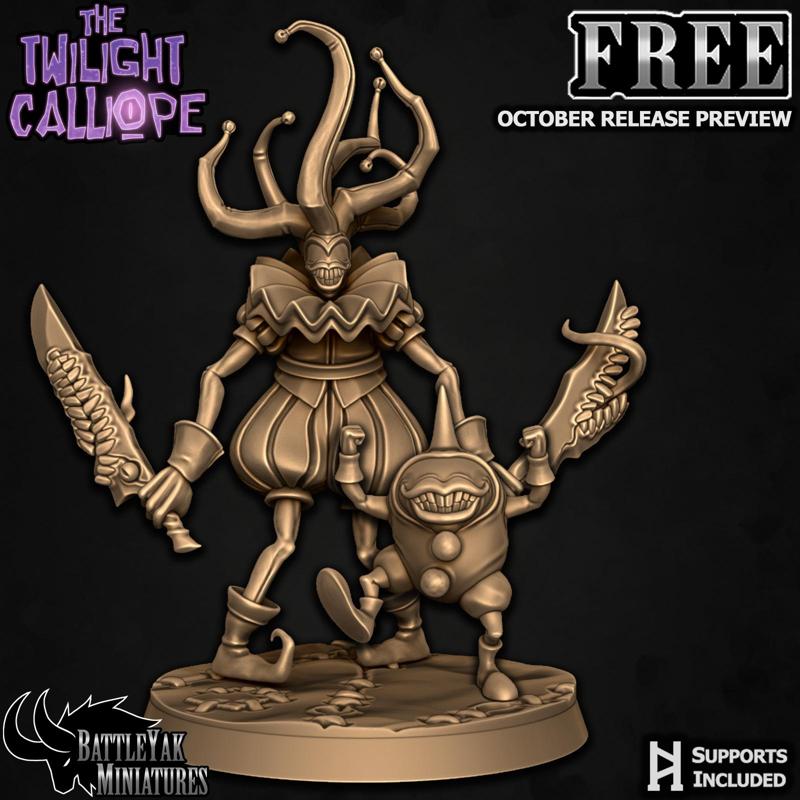 Twilight Calliope Free Files - October Release Preview