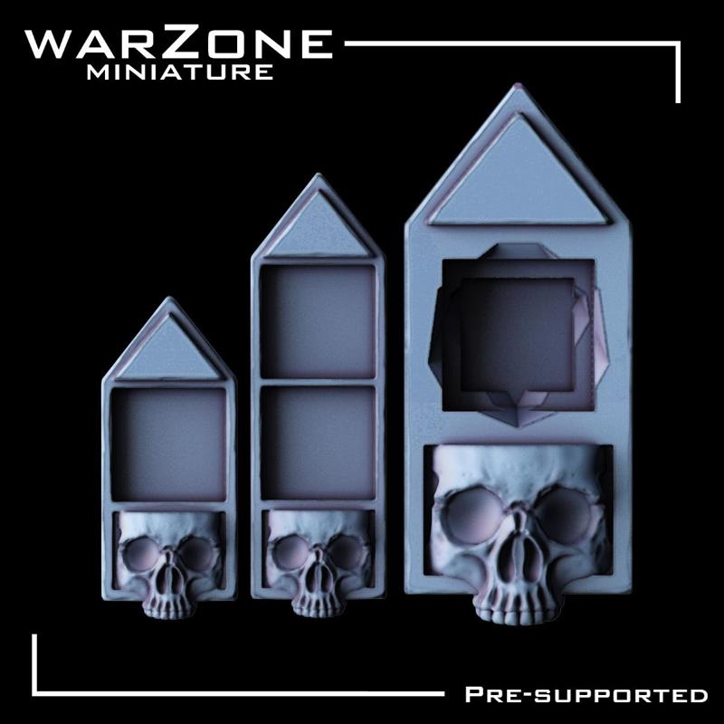 Wounds Marker for Wargaming / 12MM / 16MM / D20