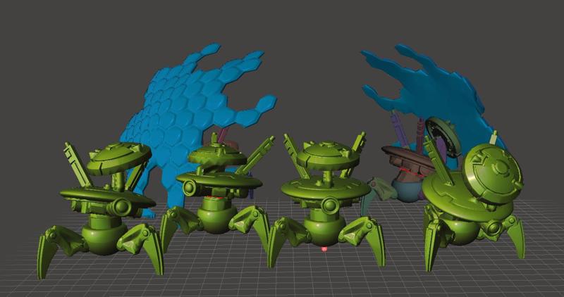 Shield Generator Drones