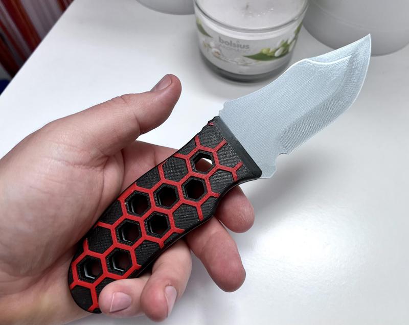 Honeycomb knife