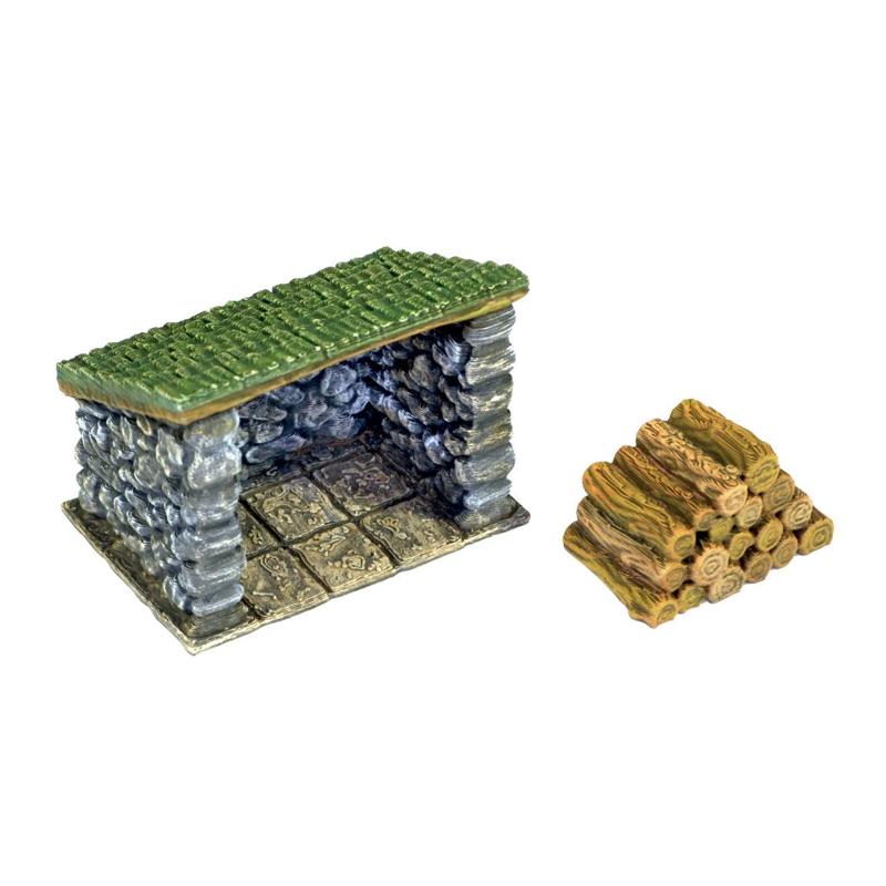Woodsheed & firewood