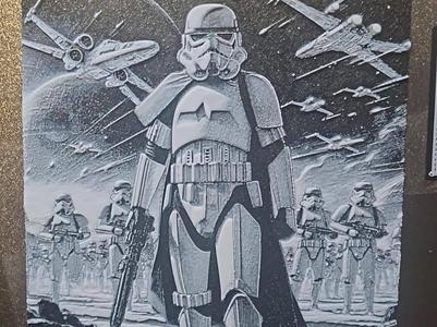 star-wars 3 - stormtrooper IA Hueforge