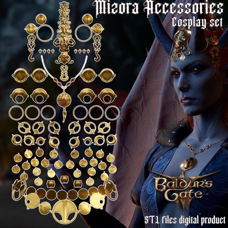 Mizora Accessories Set Baldurs Gate 3
