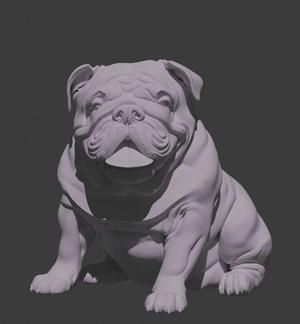 English Bulldog - Decorative Figure - dog