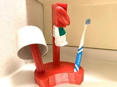 To be one-hand-toothbrushing