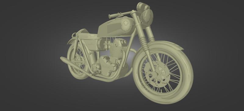 1974 Norton Commando 850 Cafe Racer