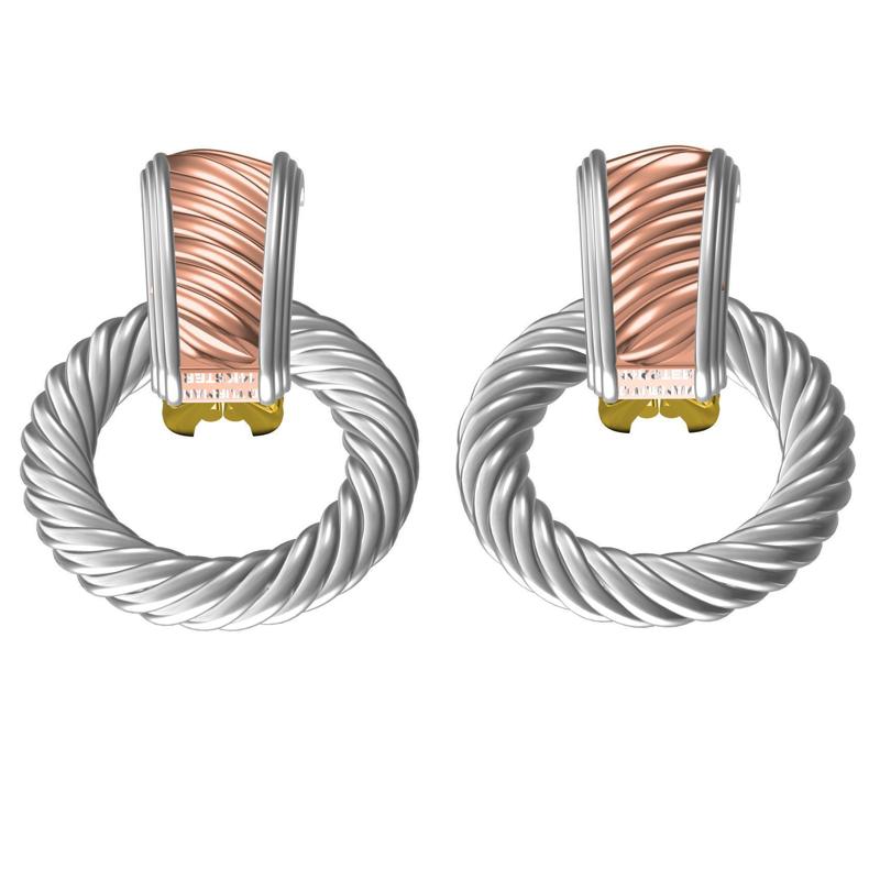 Twisted Wire Earring