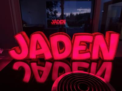 JADEN LED- Namenslampe (Name lamp)