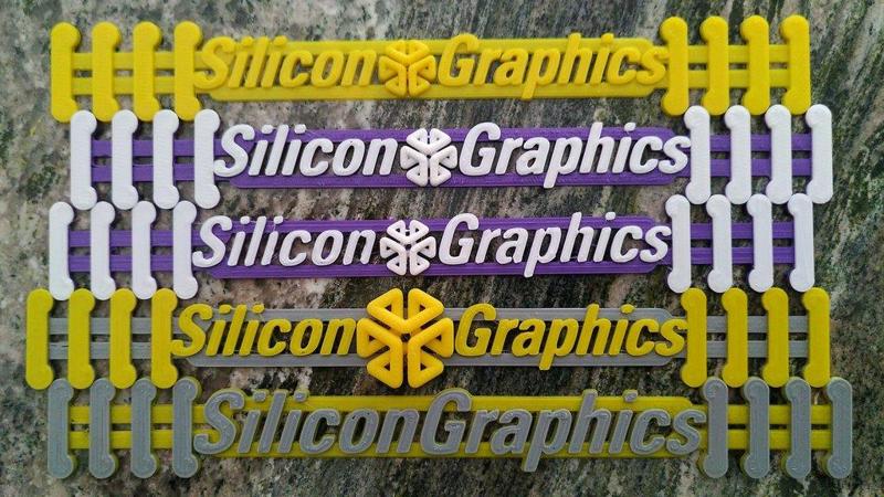 Customizable Silicon Graphics surgical mask strap holder