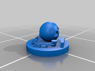 Chain Chomp Trophy Stand
