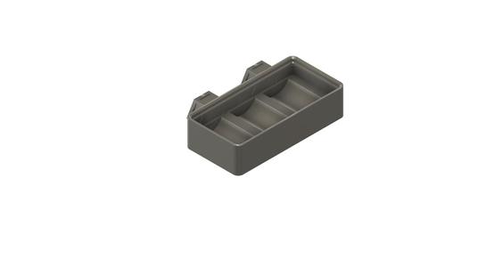 Bearing holder with hex honeycomb Hex attachment