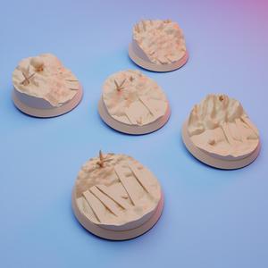 Muddy Trench Miniature Bases