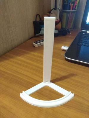 Curved lithophane stand 