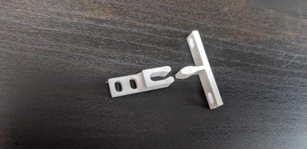 Door Latch Clip Plastic