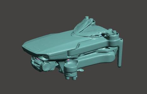 DJI Mini 2 folded reference 3D Model