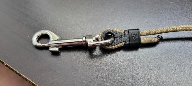 Paracord open thimble