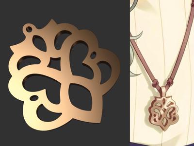 Nene Kusanagi - cosplay necklace