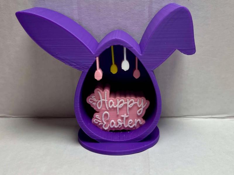 Easter Egg Happy Easter Scene