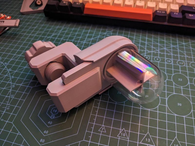 Solar panel LDR sensor mount