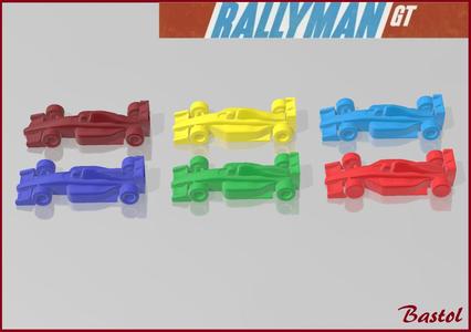 6 Differents Formula 1 Models