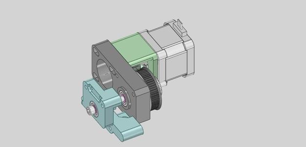 Extruder FLSUN QQ-S Belt Reduction