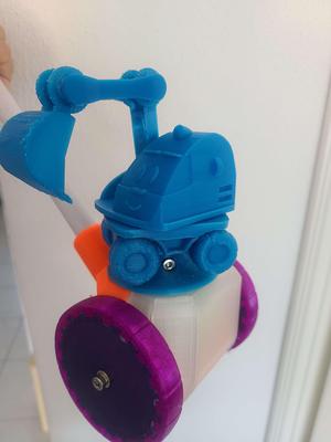 Spin Toy Excavator