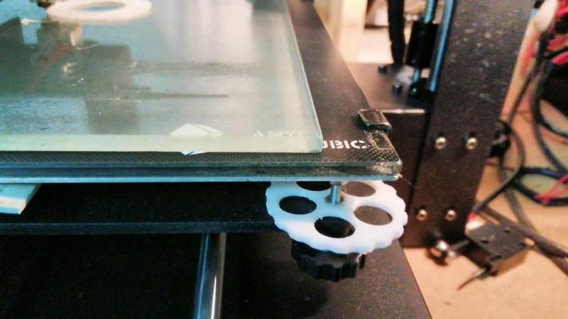 wheels for leveling 3d printers