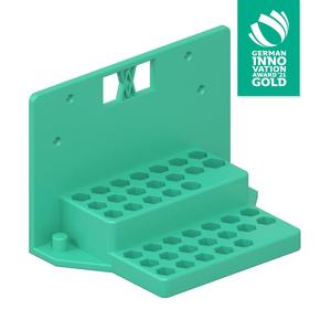 Tool Holder for Power Bits 40pcs with Connectors 003 I for screws or peg board