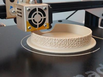 Celtic Coaster Holder (for a set of 4 coasters)