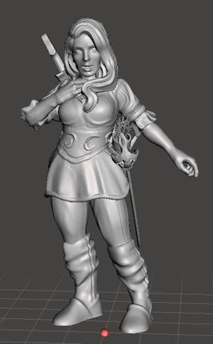 Melisana Lebeda [Female Human Bard]