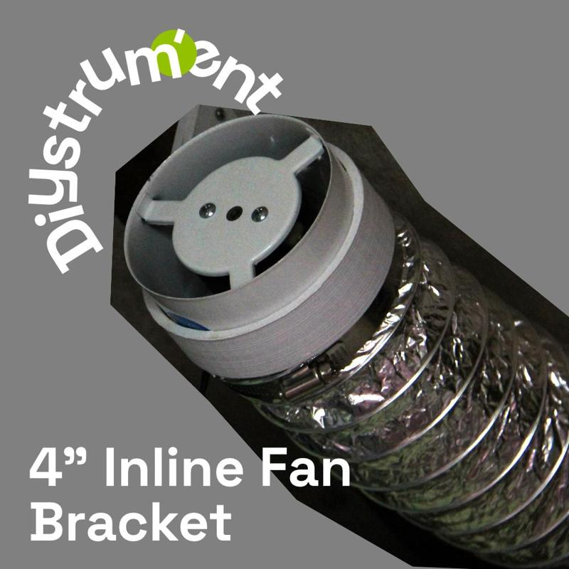 4" / 4 INCH INLINE FAN BRACKET