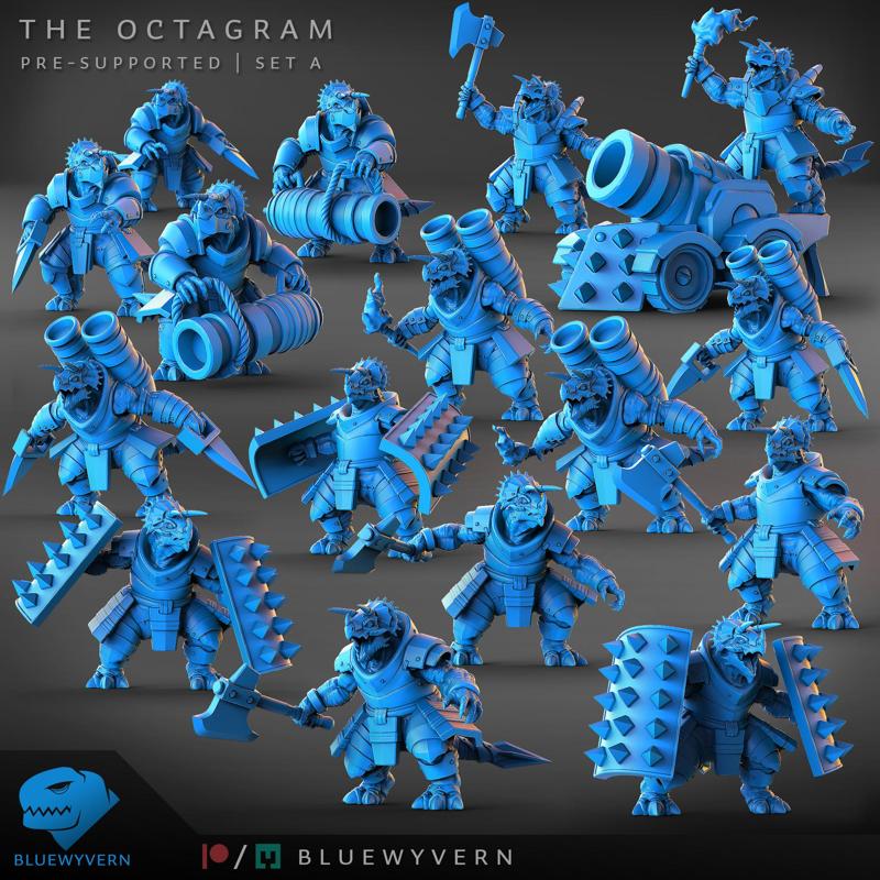 The Octagram - Complete Set A (Modular)