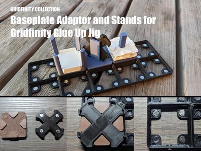 Baseplate and Stands Remix - Gridfinity Glue Up Jig