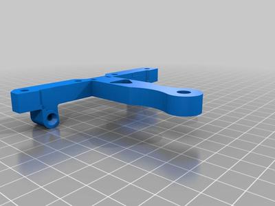 Replicator 2X e3D extruder mount modified