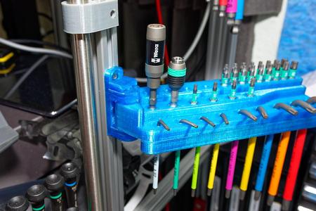 Swing Out Wera Torx Key Set Rack