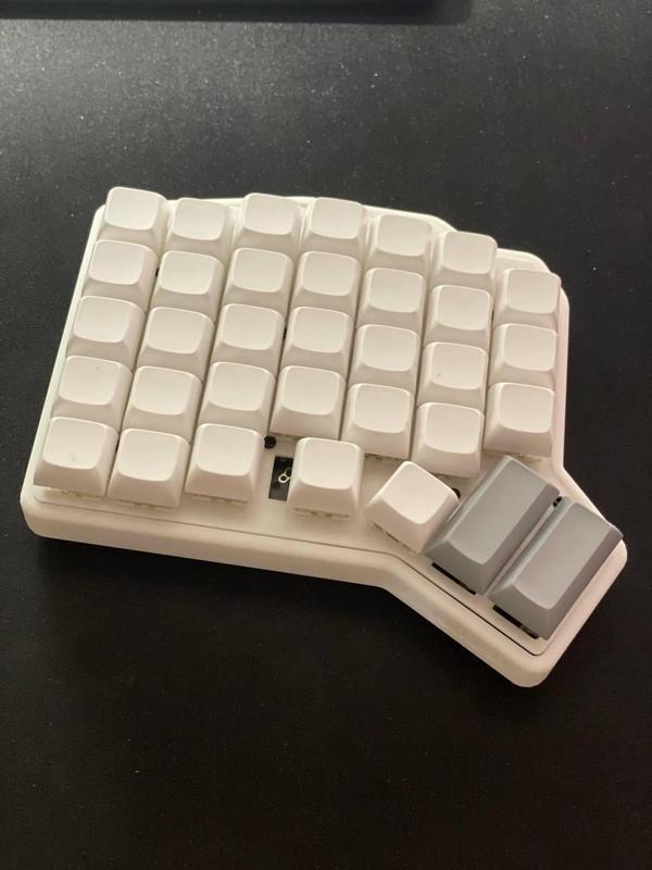 ErgoDash Keyboard Case + Plates