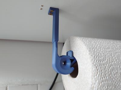 Paper Towel Holder - Print in place & quick swap