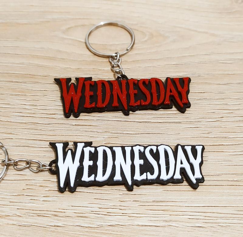 Wednesday Keychain