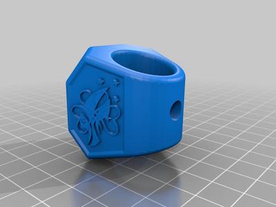 Neckerchief / Slide / Pasa Pañuelo / Canuto Grupo Scout - Guias "San Pablo"