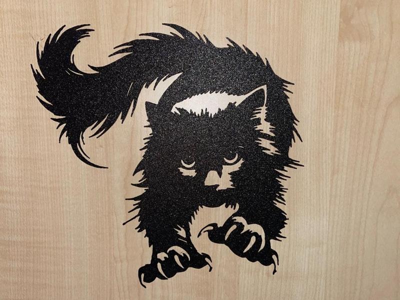 Cat wall decoration