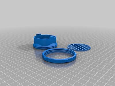 FRONT Holder Of Filter For 3M 6200