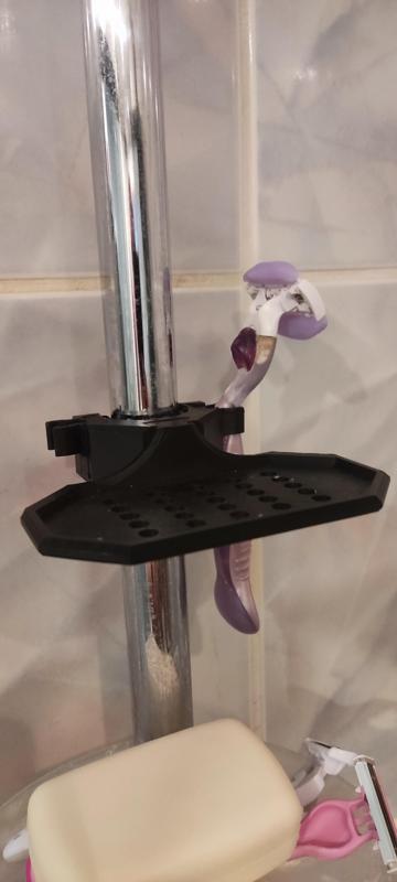 Shower Caddy & Holder for Soap and Razor – Universal Mount