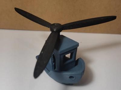 Flying benchy attachment