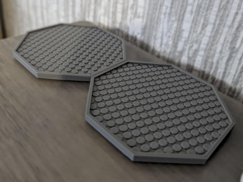 Tessellated Octagonal Coaster