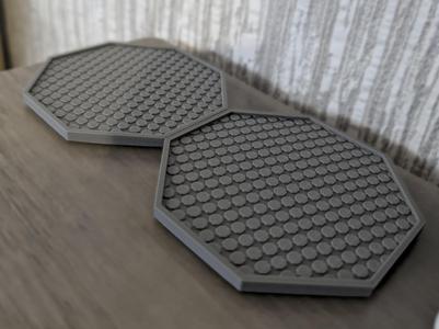 Tessellated Octagonal Coaster