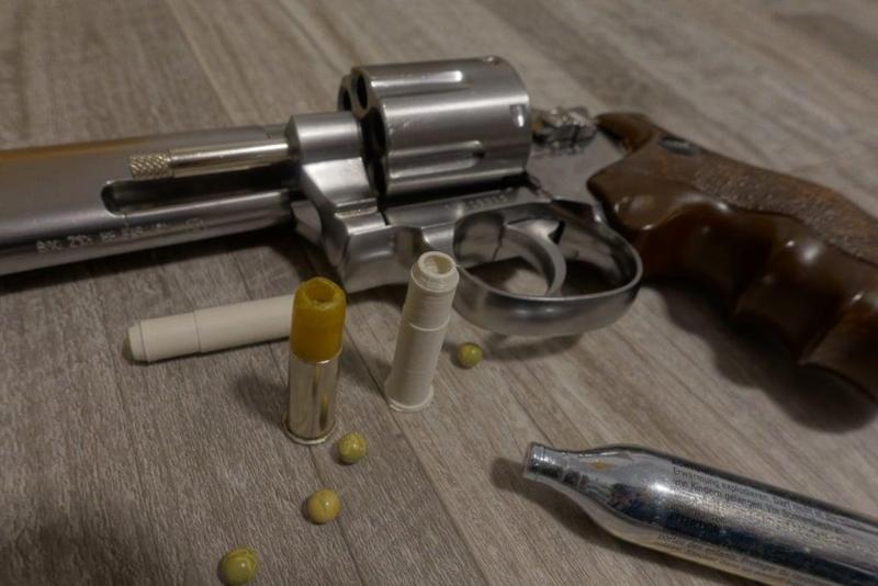 6mm Airsoft bullet shells for Revolver (max. 3 joules)