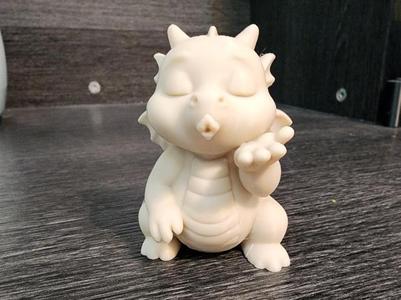 Baby Dragon Blowing a kiss