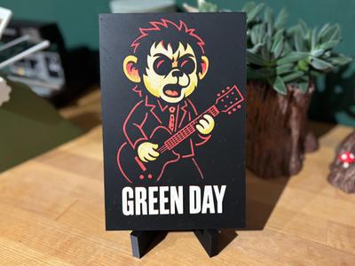 Monkey Billie Joe (Green Day) - HueForge